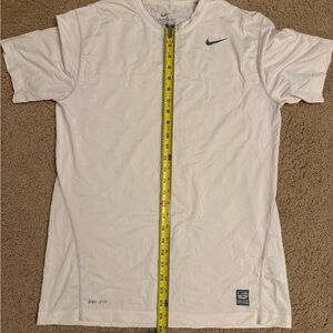 Nike White Dry Fit Performance Tee